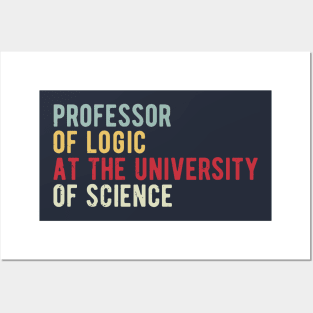 Professor of Logic at the University of Science Posters and Art